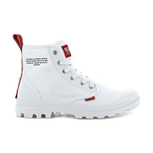 femme Palladium femme pampa hi dare blanc