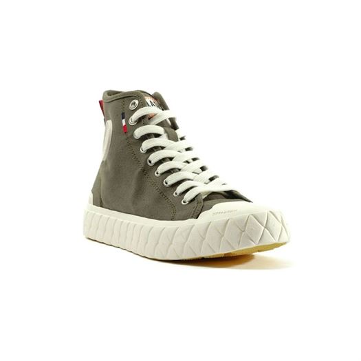Palladium homme palla ace cvs mid vert1972611_2 sur voshoes.com