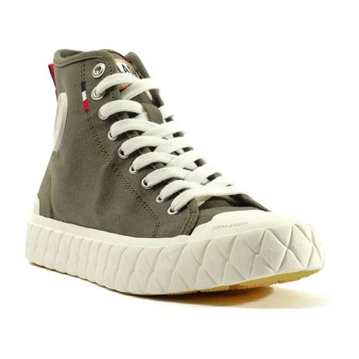 Palladium homme palla ace cvs mid vert1972612_2 sur voshoes.com