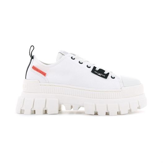 femme Palladium femme revolt lo tx blanc