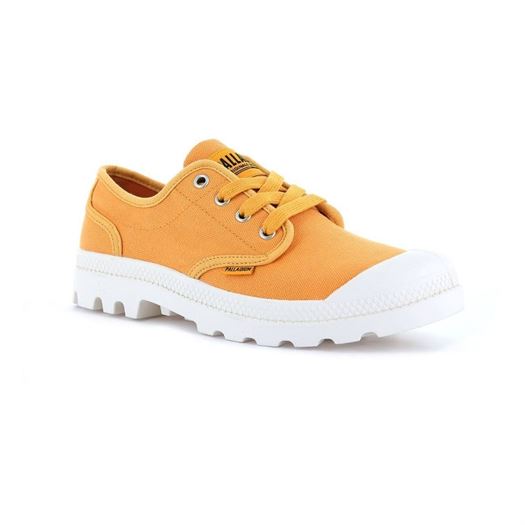 Palladium femme pampa oxford jaune1973803_2 sur voshoes.com