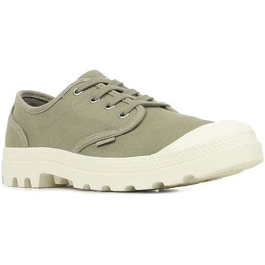 Palladium femme pampa oxford vert1973805_2 sur voshoes.com