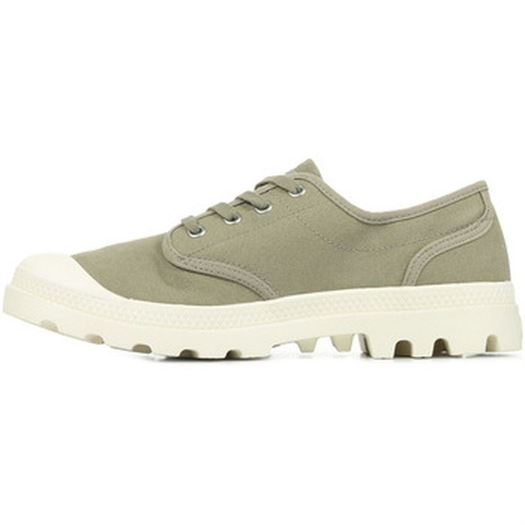 Palladium femme pampa oxford vert1973805_3 sur voshoes.com