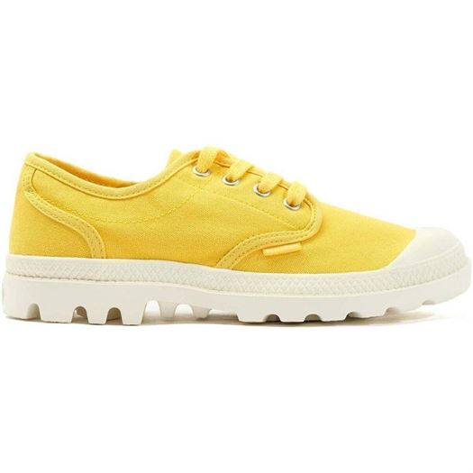 femme Palladium femme pampa oxford jaune