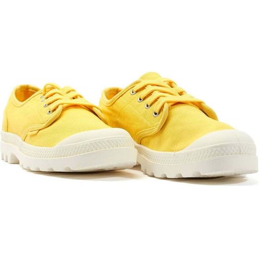 Palladium femme pampa oxford jaune1973806_2 sur voshoes.com