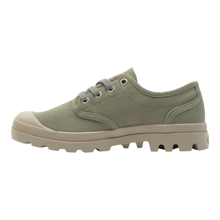 Palladium femme pampa oxford vert1973810_4 sur voshoes.com