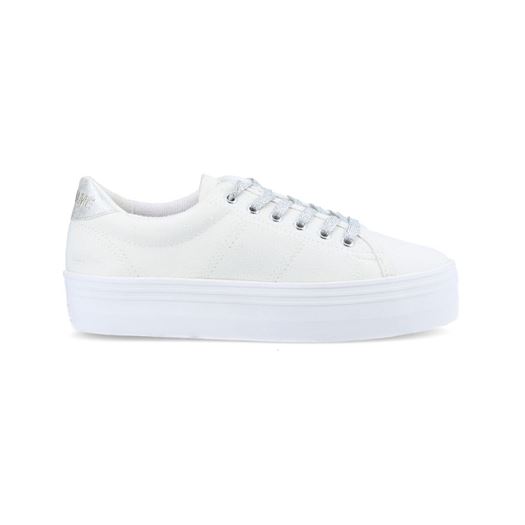 femme No name femme plato m sneaker canvas blanc