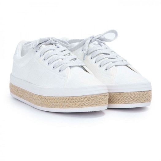 No name femme malibu sneaker braidy blanc1976301_2 sur voshoes.com