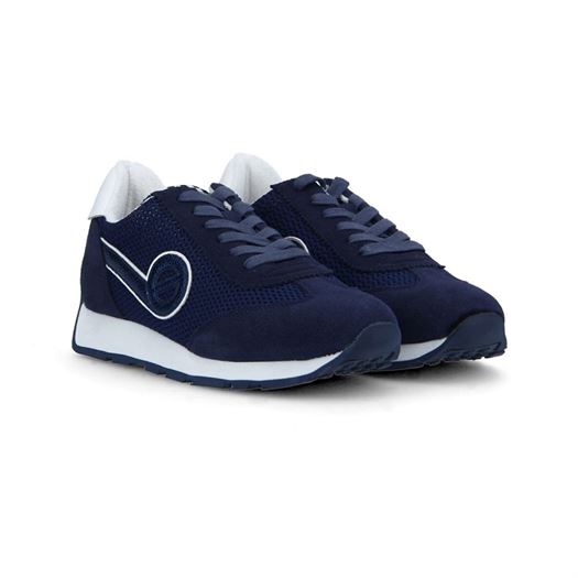 No name femme city run jogger suede tra bleu1976901_2 sur voshoes.com