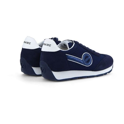 No name femme city run jogger suede tra bleu1976901_4 sur voshoes.com