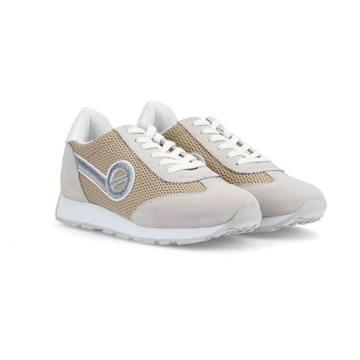 No name femme city run jogger suede tra beige1976902_2 sur voshoes.com