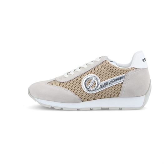 No name femme city run jogger suede tra beige1976902_3 sur voshoes.com