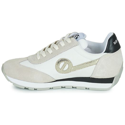 No name femme city run jogger suede bre blanc1977001_3 sur voshoes.com