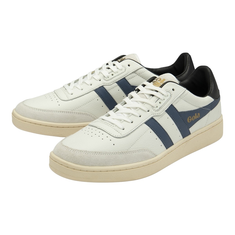 Gola homme contact leather blanc1981103_3 sur voshoes.com