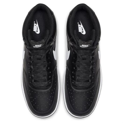 Nike homme court vision mid nn noir1986403_4 sur voshoes.com