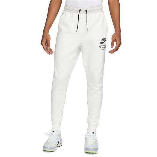 homme Nike homme m nsw flc jggr gx ap blanc