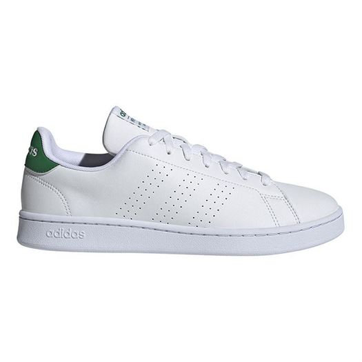 Baskets mode homme Adidas advantage blanc VoShoes