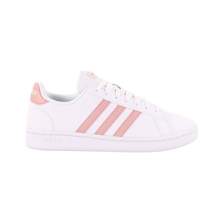 femme Adidas femme grand court blanc