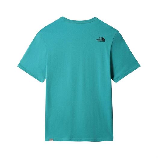 The north face homme m ss easy tee vert1991401_2 sur voshoes.com