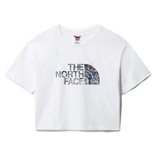 femme The north face femme w cropped easy tee blanc