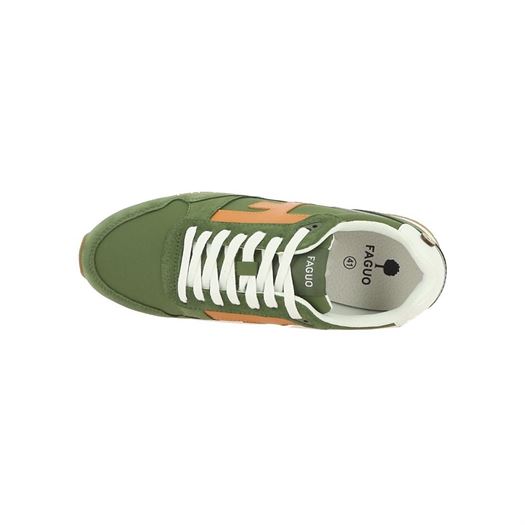 Faguo homme elm syn woven suede vert1998501_3 sur voshoes.com
