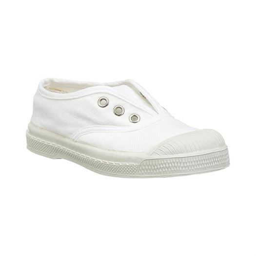 Bensimon fille tennis blanc2000101_2 sur voshoes.com