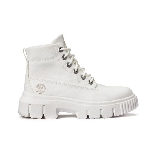 femme Timberland femme greyfield fabric boot blanc