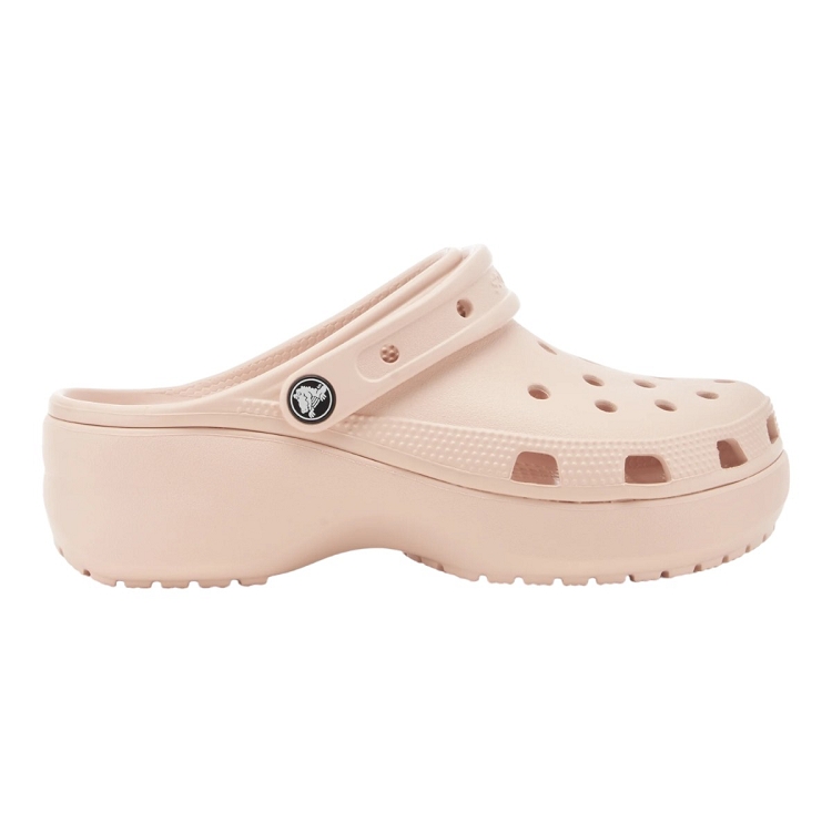 femme Crocs femme classic platform clog w rose