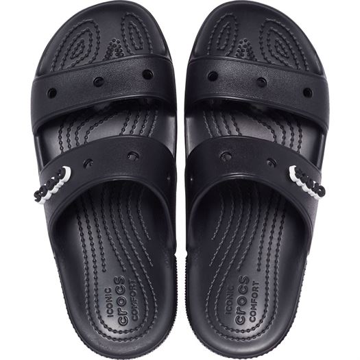 Crocs femme classic crocs sandal noir2002701_3 sur voshoes.com