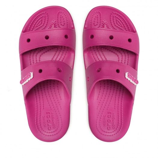 Crocs femme classic crocs sandal rose2002702_5 sur voshoes.com