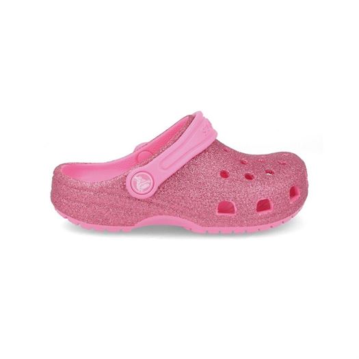 fille Crocs fille classic glitter clog t rose