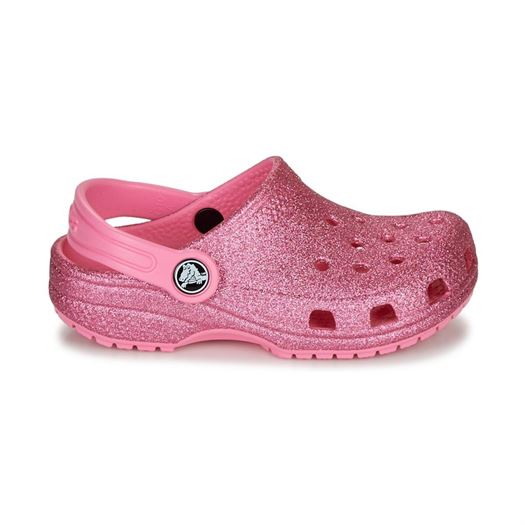 femme Crocs femme classic glitter clog k rose