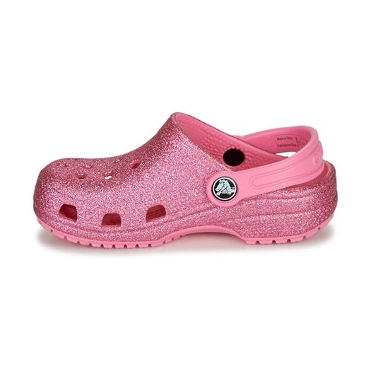 Crocs femme classic glitter clog k rose2003001_3 sur voshoes.com