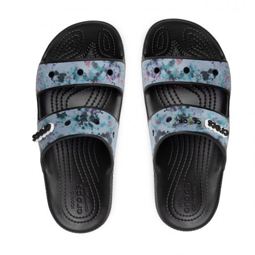 Crocs femme classic crocs tiedye grph bleu2003301_5 sur voshoes.com