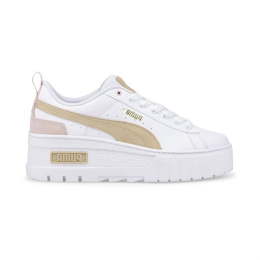 femme Puma femme mayze wedge pastel blanc