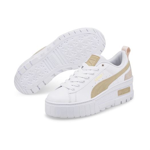Puma femme mayze wedge pastel blanc2006601_2 sur voshoes.com