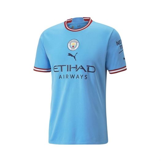 homme Puma homme mcfc home jsy rep bleu
