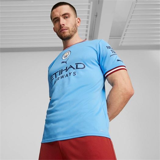 Puma homme mcfc home jsy rep bleu2007101_2 sur voshoes.com