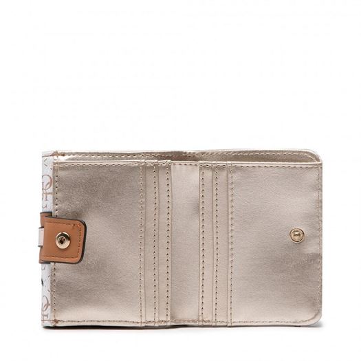 Guess femme kasinta slg card coin p blanc2014203_3 sur voshoes.com