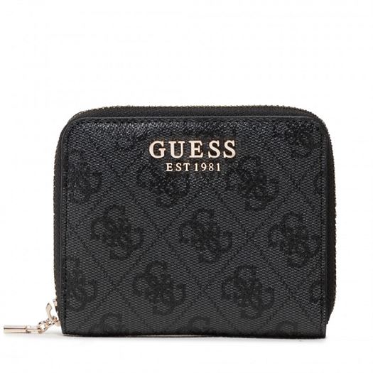 femme Guess femme laurel slg small zip arou noir