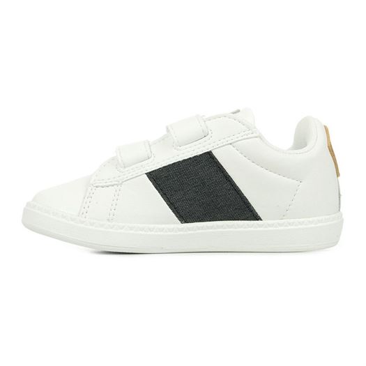 Le coq sportif garcon courtclassic inf blanc2031501_3 sur voshoes.com