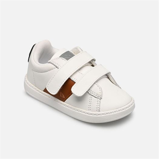 Le coq sportif garcon courtclassic inf blanc2031502_2 sur voshoes.com