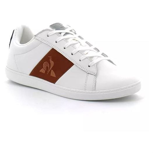 Le coq sportif garcon courtclassic gs black jea blanc2031701_5 sur voshoes.com