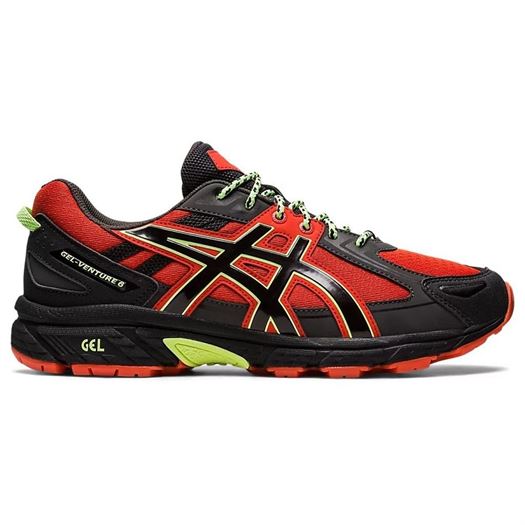 homme Asics homme gel venture 6 rouge