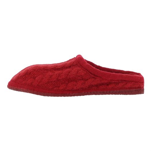 Haflinger femme walktoffel herzerl rouge2036501_3 sur voshoes.com