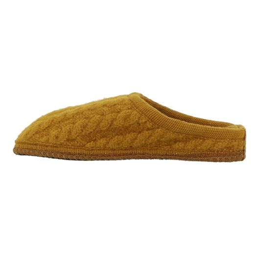 Haflinger femme walktoffel herzerl jaune2036503_3 sur voshoes.com