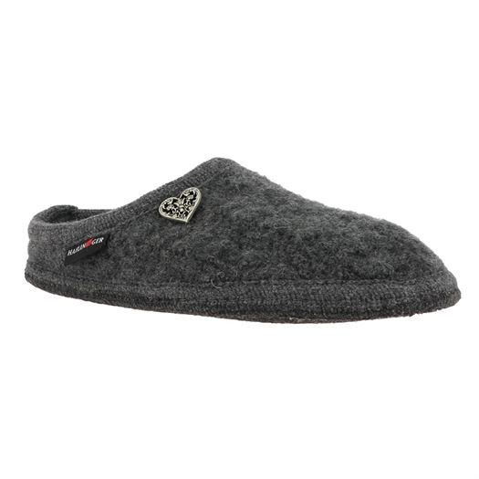 Haflinger femme walktoffel herzerl gris2036504_2 sur voshoes.com