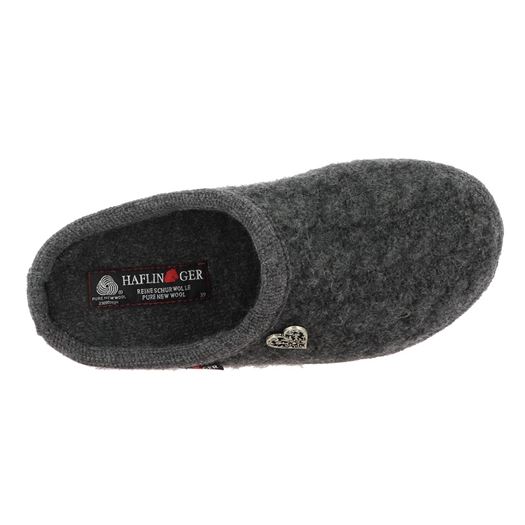 Haflinger femme walktoffel herzerl gris2036504_6 sur voshoes.com
