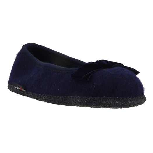 Haflinger femme slipper fiocco bleu2036602_2 sur voshoes.com