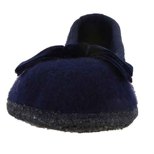 Haflinger femme slipper fiocco bleu2036602_4 sur voshoes.com